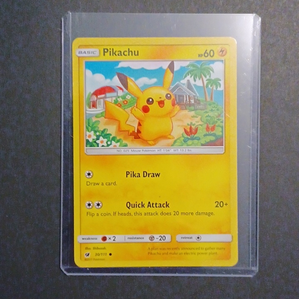 Pokémon TCG Pikachu Crimson Invasion 30/111 Regular Common